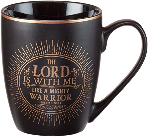 Tasse "The Lord is with me Like a mighty Warrior" - 355ml