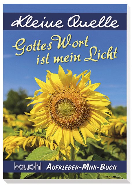 Gottes Wort ist mein Licht - Aufklebe-Mini- Buch