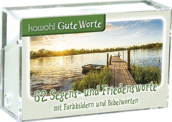 62 Segens - und Friedensworte - Gute-Worte-Box