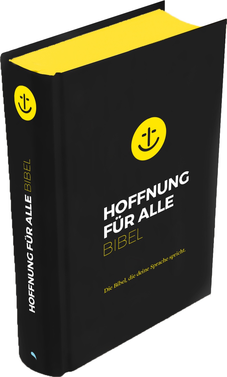 Hoffnung für alle - Kleinformat, gelber Farbschnitt, schwarz