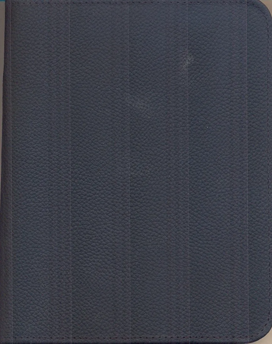 LIS.KAL.FF1090/VIE/FC1016, CUIR MAROQUIN, NOIR, A FERM ECL