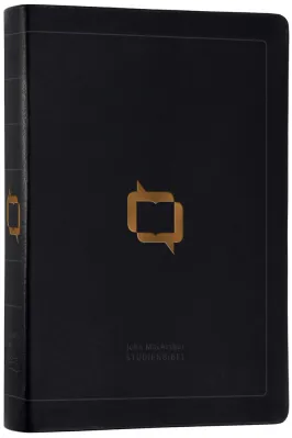 MacArthur Studienbibel Schlachter 2000 - Kalbsleder-Ausgabe (flexibler Einband), schwarz, edler...