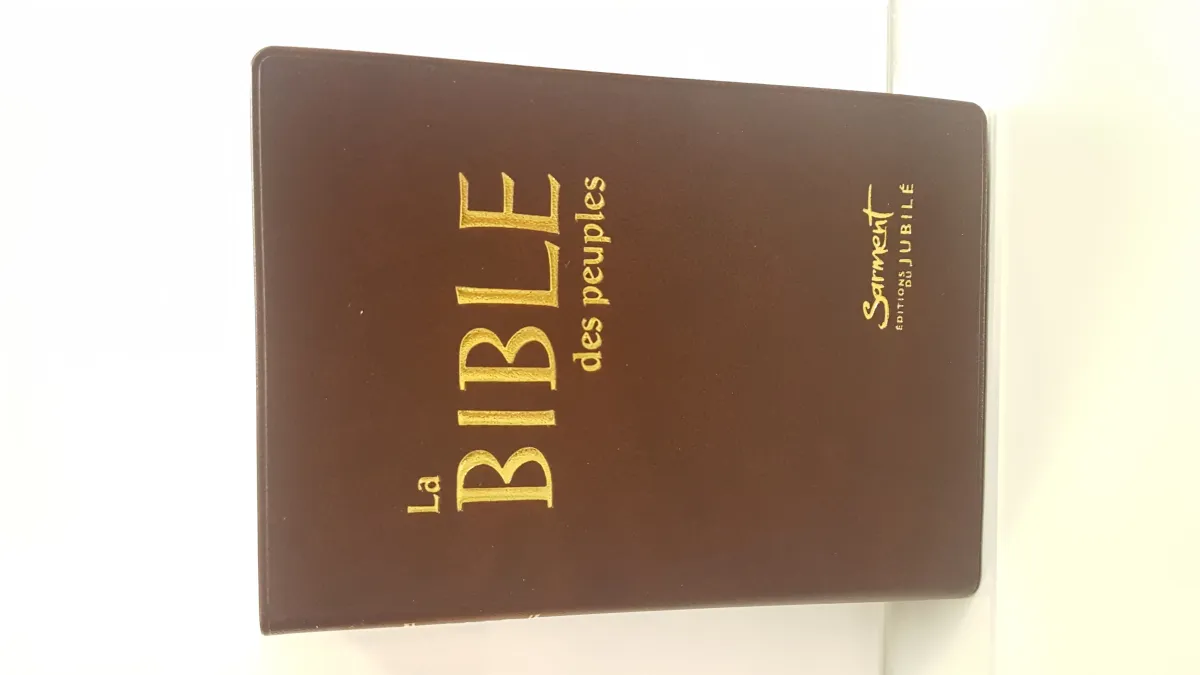 Bible des peuples (La) - relié, coffret vinyl bordeaux