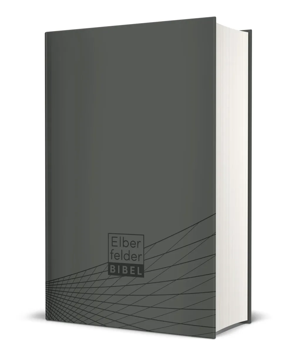 Elberfelder Bibel Standardausgabe - Kunstleder grau