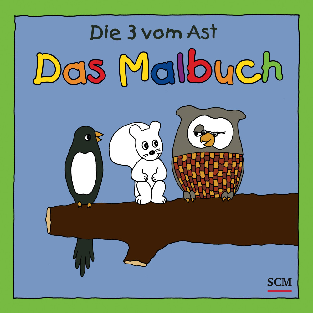 Die Drei vom Ast - Das Malbuch