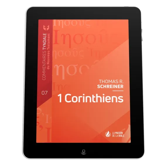 1 Corinthiens - Commentaires Tyndale du Nouveau Testament - volume 7 - EBOOK