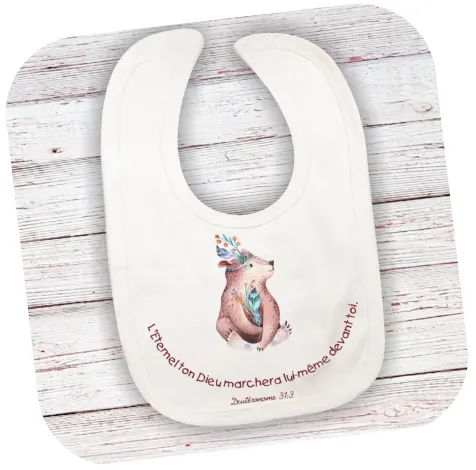 Bavoir «L’Eternel ton Dieu marchera lui-même devant toi». Deutéronome 31:3