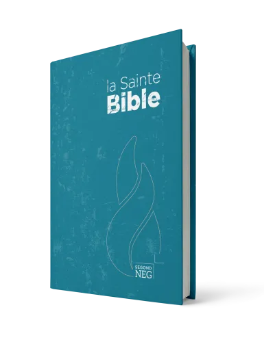 Segond NEG Bibel kompakt, französisch - bedrucktes Hardcover in Pazifikblau