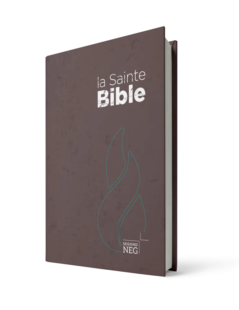 Segond NEG-Bibel, kompakt. Französisch - Hartcover Braun-Schokolade