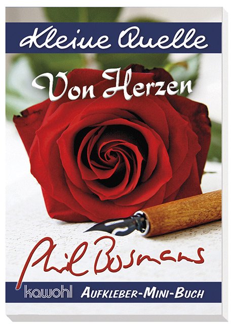 Von Herzen Aufkleber-Mini-Buch - mit Texten von Phil Bosmans