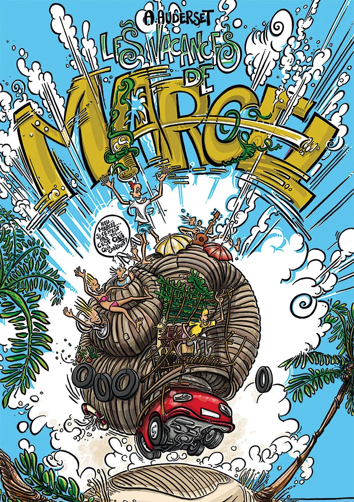 Vacances de Marcel [BD] (Les) - Marcel, tome 2