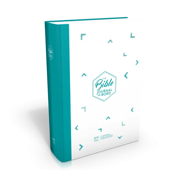 Segond 21 Bibel, Tagebuch, französisch - blau illustriertes Hardcover