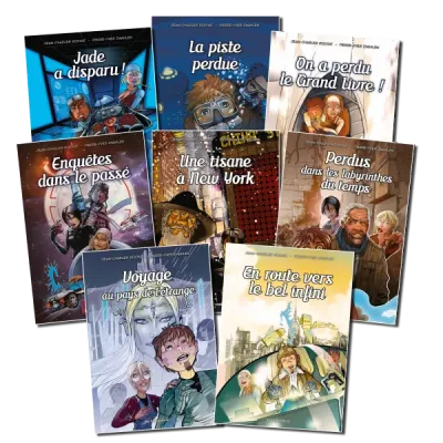 Explorateurs en BD (Les) - [pack de 8 livres]