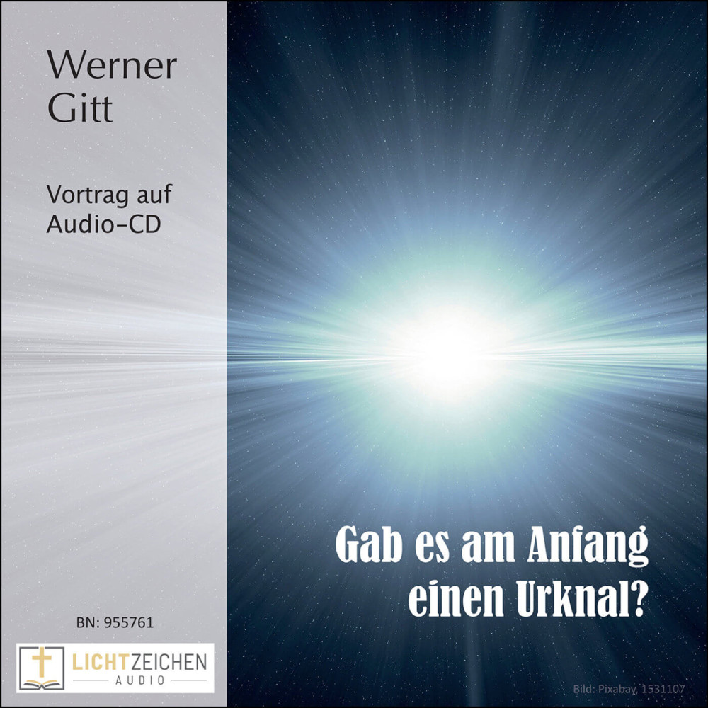 Gab es am Anfang einen Urknall? - CD Audio Vortrag