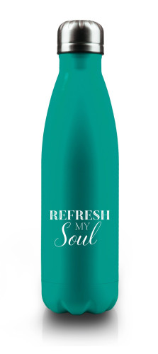 Isolierflache - Refresh my Soul, mint/türkisch metalic