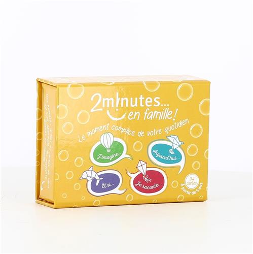 2 minutes de bonheur en famille ! - jeu de conversation