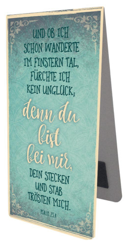 Magnet Lesezeichen Denn du bist bei mir