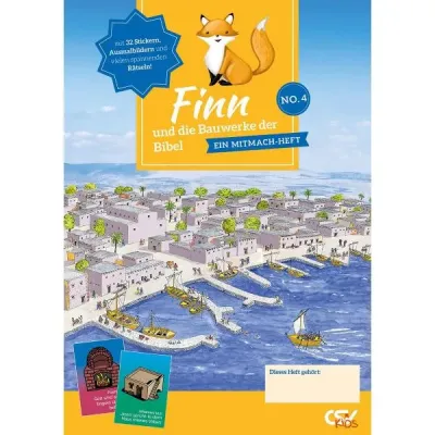 Finn und die Bauwerke der Bibel  - Teil 4 - Ein Mitmachheft