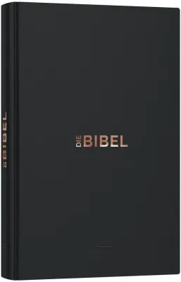 Schlachter 2000 - Leder-Einband, Farbschnitt, Fadenheftung, Versanfänge am Zeilenbeginn