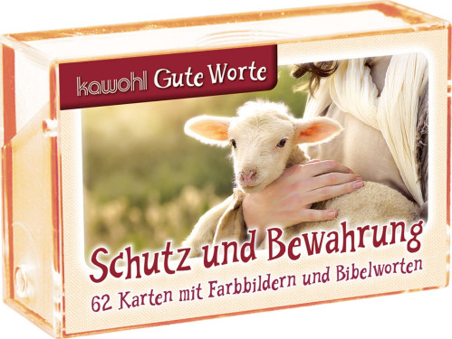 Schutz und Bewahrung - 62 Karten mit Farbbildern und Bibelworten - Gute-Worte-Box