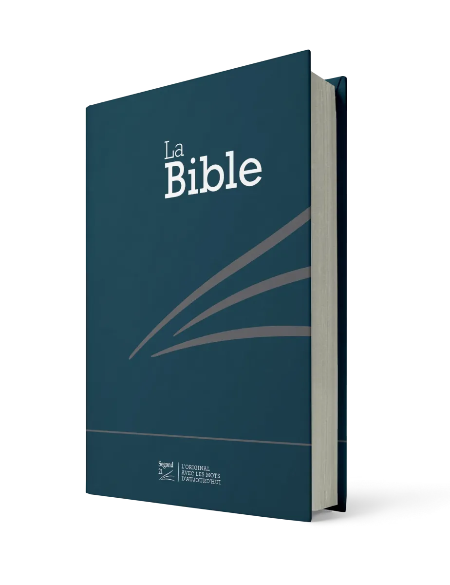 Bible Segond 21 compacte - couverture rigide Skivertex bleu nuit (papier spécial)