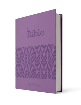 Bible Segond 21 compacte - couverture souple Vivella violet (papier spécial)