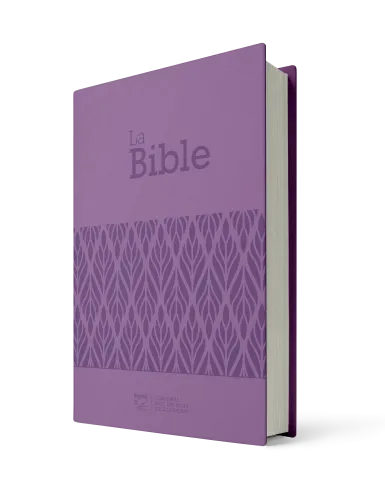Bible Segond 21 compacte - couverture souple Vivella violet (papier spécial)
