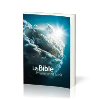 Bible Segond 1910, compacte, couverture illustrée bleue ou orange - La lumière de la vie, brochée