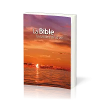 Bible Segond 1910, compacte, couverture illustrée bleue ou orange - La lumière de la vie, brochée