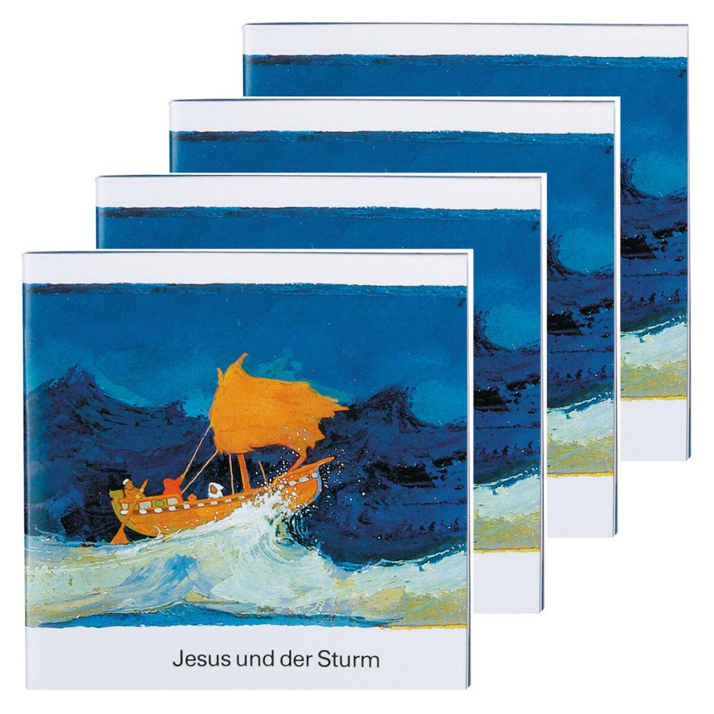 Jesus und der Sturm (4er-Pack) - Was uns die Bibel erzählt