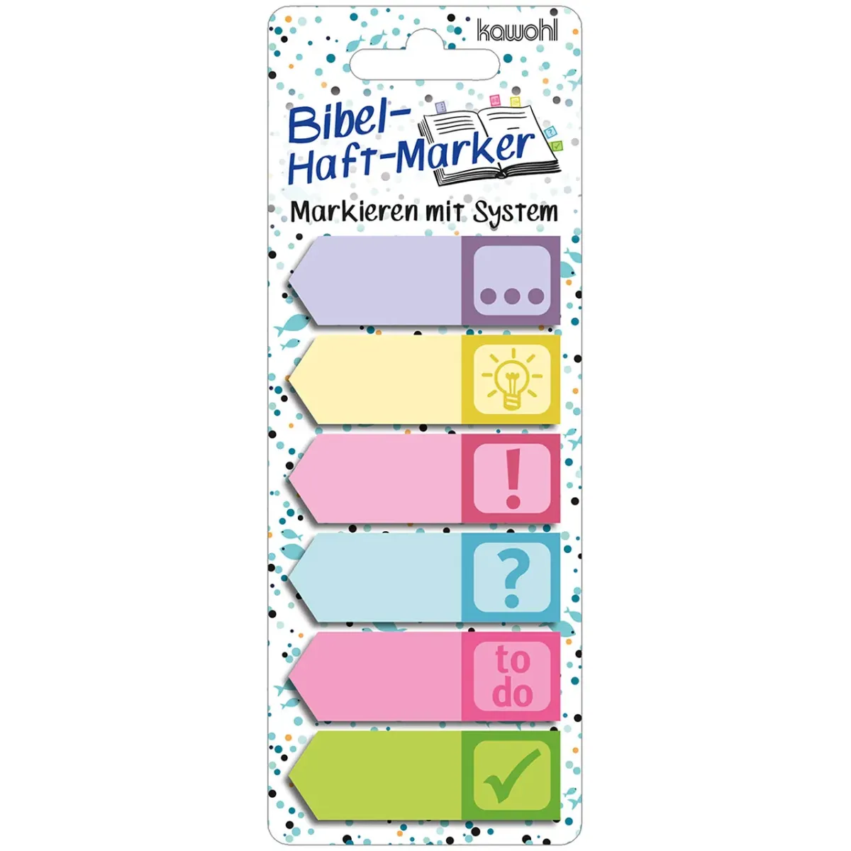 Bibel-Haftmarker - Markieren mit System