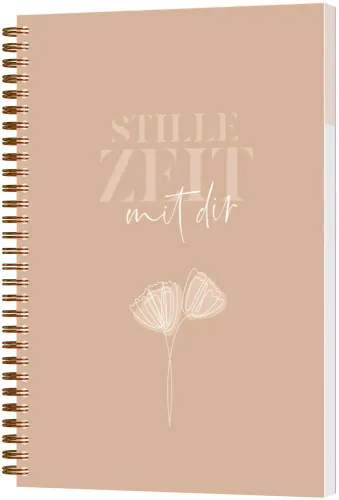 Stille Zeit mit Dir - Notizbuch - Motiv "LineArt"
