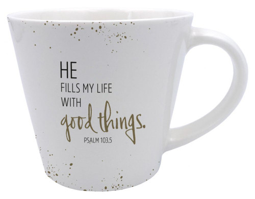 Grace & Hope - He fills my life with good things (Tasse) - Fassungsvermögen ca. 300 ml