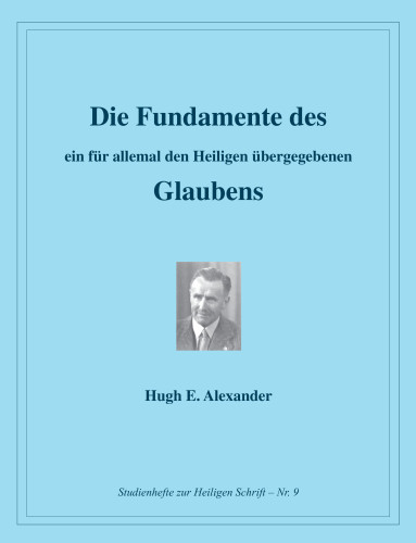 Die Fundamente des Glaubens - PDF