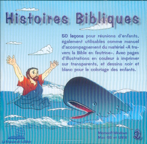 Histoires bibliques - 50 leçon pour réunions d'enfants, volume 2, (cd)rom