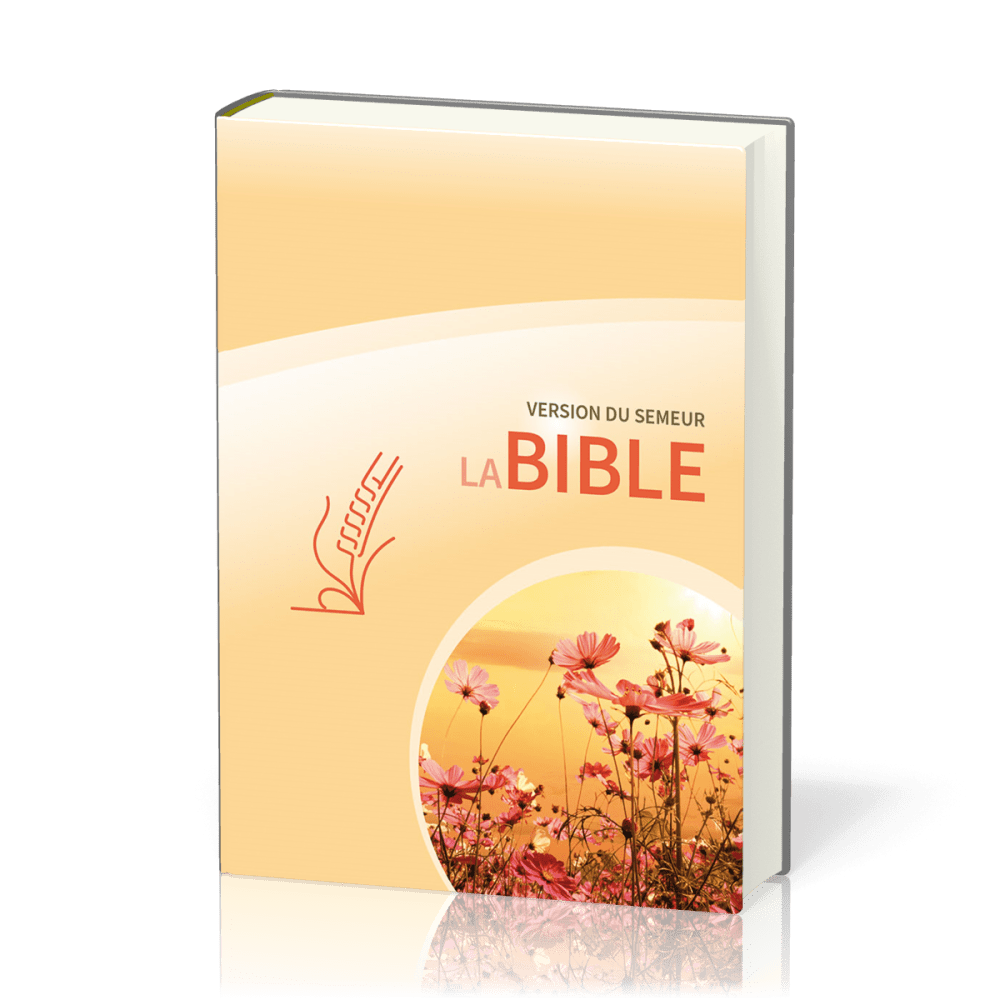 Bible Semeur 2015, compacte, couverture rigide jaune illustrée - tranche blanche