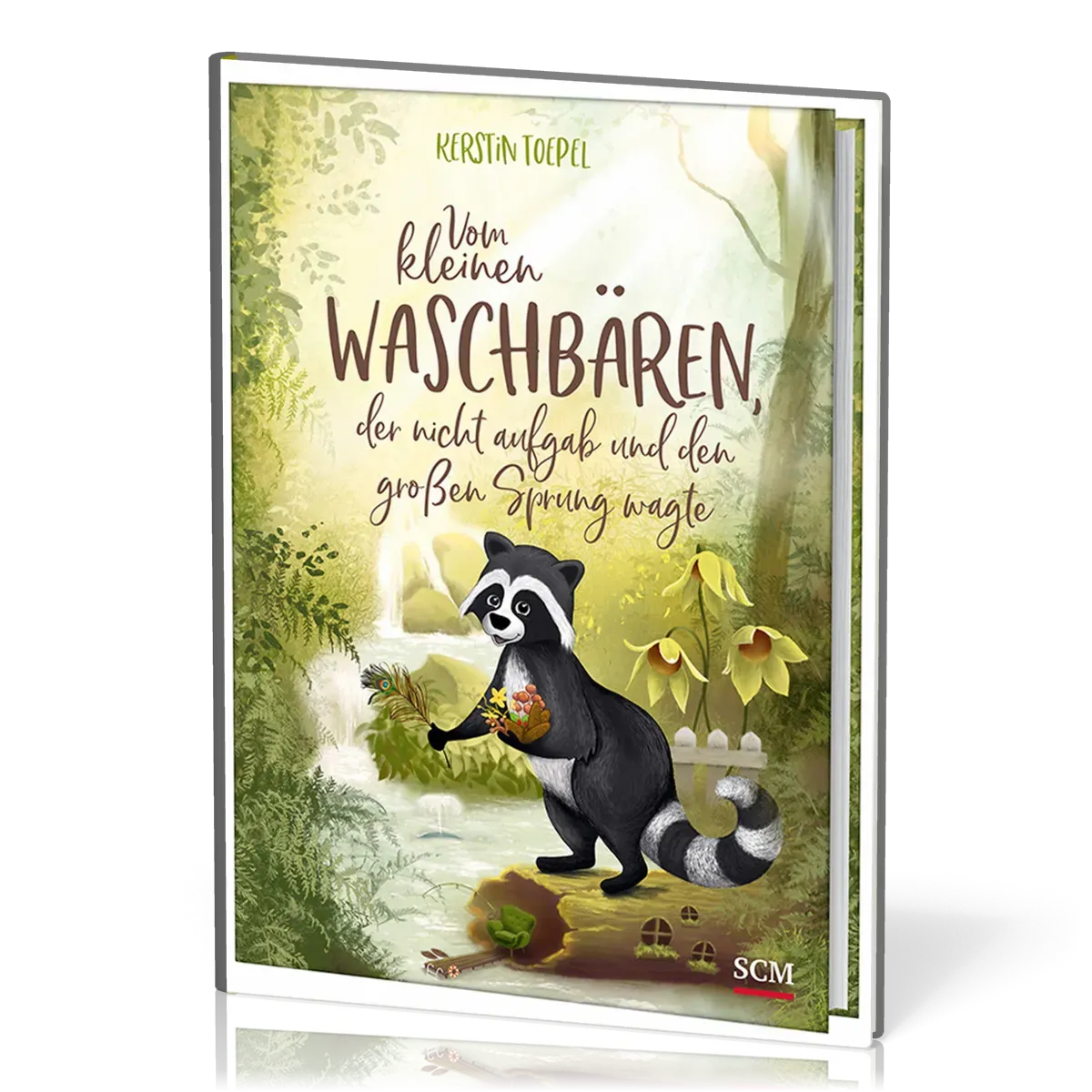 Vom kleinen Waschbären, der nicht aufgab und den grossen Sprung wagte