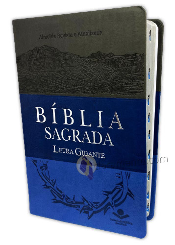 Portugiesisch, Bibel Almeida Revidiert und Aktualisiert, Kunstleder, Grossschrift, dreifarbig