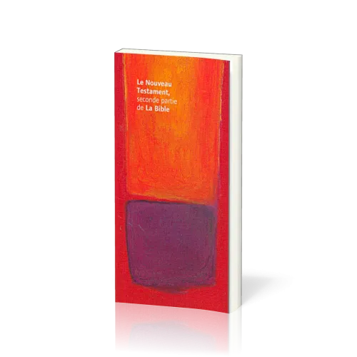 Nouveau Testament Darby, de poche, orange et rouge - broché
