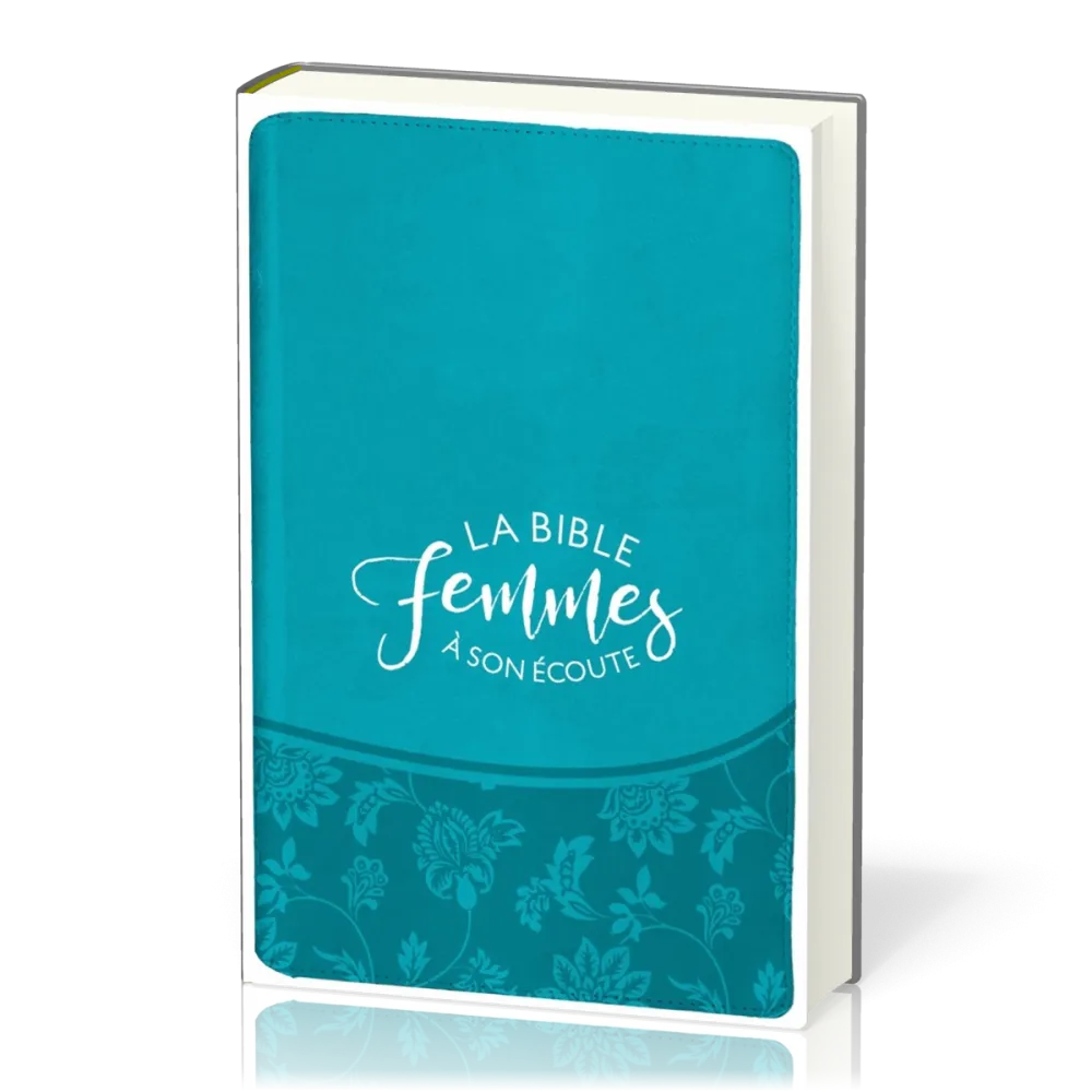 Bible Segond 1910, Femmes à son écoute - turquoise, couverture souple [nouvelle édition] - FASE