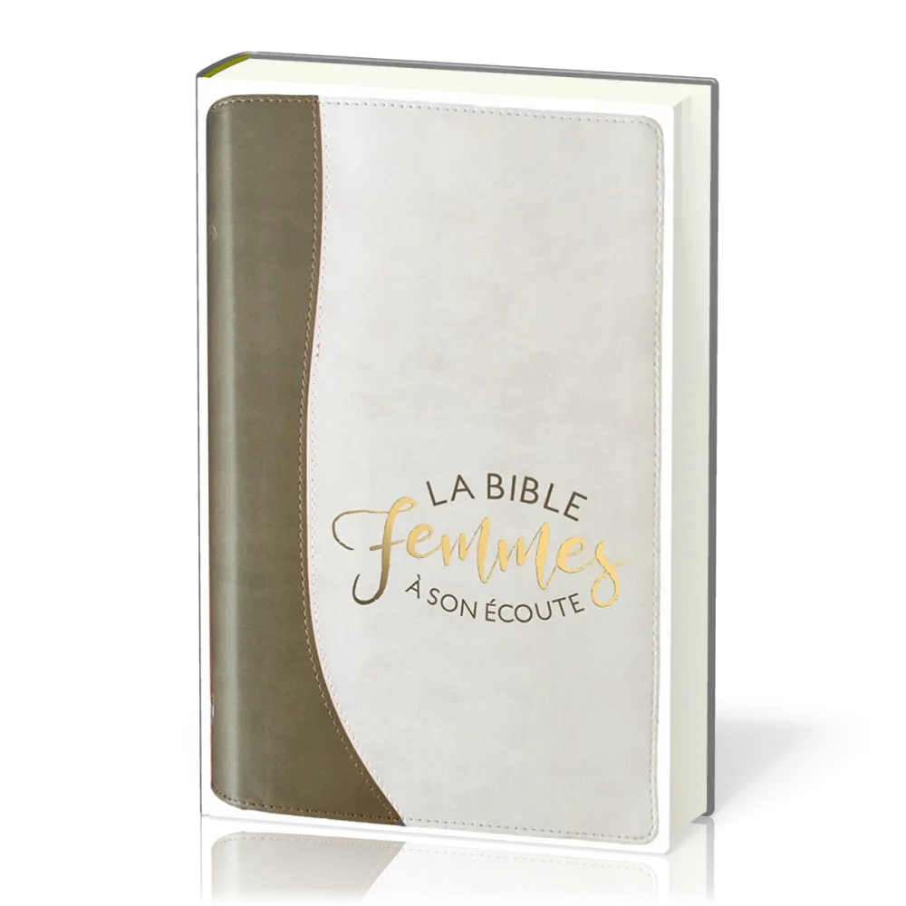 Bible Segond 1910, Femmes à son écoute - sable & blanc, couverture souple [nouvelle édition] - FASE