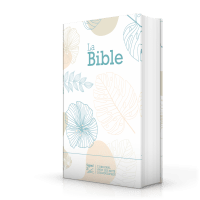 Bibel Segond 21, französisch (Premium Style) - gestepptes Hardcover aus Canvas mit Blättermuster