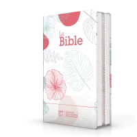 Bibel Segond 21 französischn (premium style) - Softcover aus Leinen mit Blumenmuster, mit...