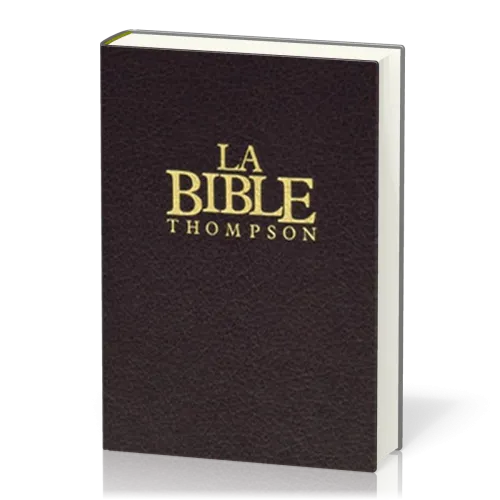 BIBEL SEGOND, THOMPSON, ROT, STUDIENBIBEL, GRIFFREGISTER