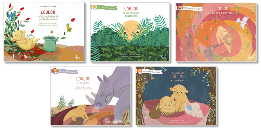 Aventures de Loulou (Les) - [pack de 5 livres]