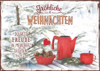 Postkartenbox Weihnachten Gesegnete Weihnachten - 12 verschiedene Postkarten in einer Box mit...