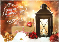 Postkartenbox Weihnachten Gesegnete Weihnachten - 12 verschiedene Postkarten in einer Box mit...