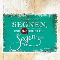 Mini Aufstellbuch Bibelworte - Reihe Wortschatzgallerie, Vintage