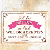 Mini Aufstellbuch Bibelworte - Reihe Wortschatzgallerie, Vintage