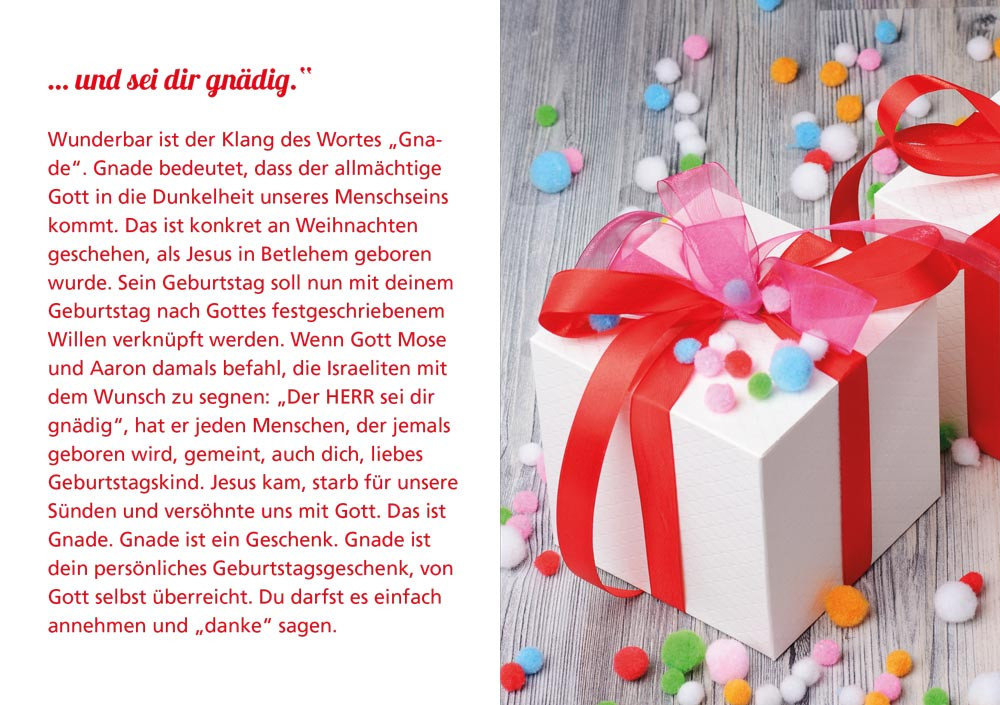 Grussheft mit Briefumschlag Der Herr segne dich